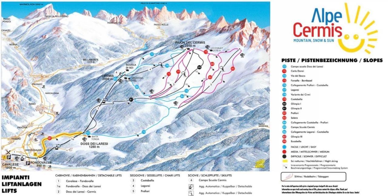 卡瓦莱塞Casa Gilda Val Di Fiemme - Dolomiti公寓 外观 照片